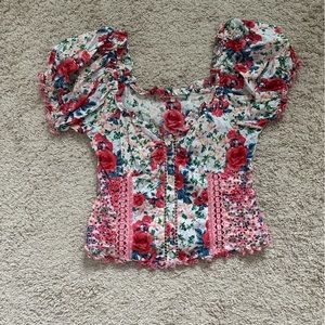 LoveShackFancy Bryant top